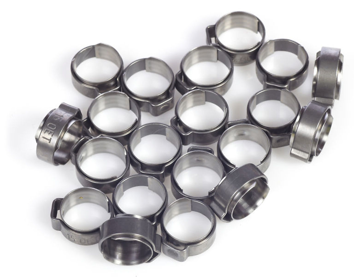 CLAMP 1 EAR 22-24.8 MM 1/2 " HOSE (20 PCS)