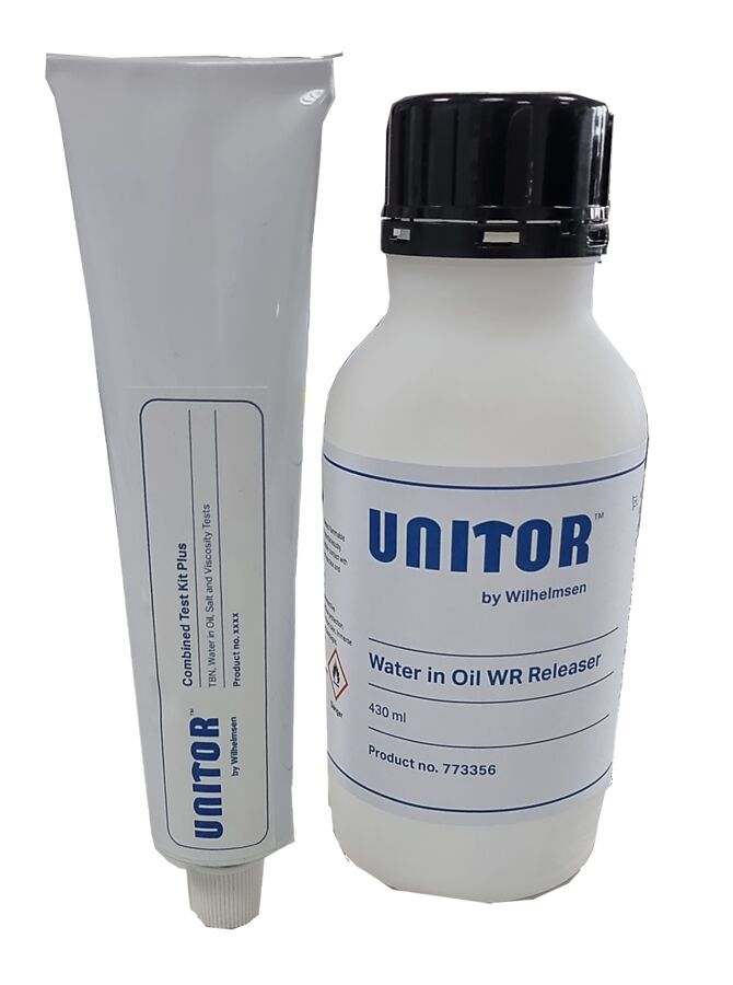 UNITOR WATER IN OIL REAGENT KIT III (80 TESTS + CLEANER)