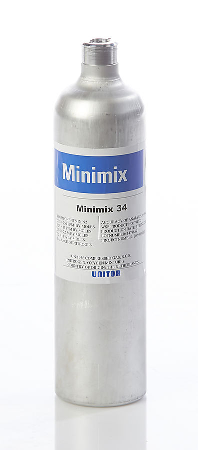 MINIMIX 34 4-MIX 50 CO 25 H2S 50LEL CH4 12 OX