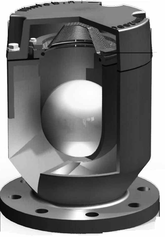872377 AIR VENT HEAD DIN WINTEB PN10, WIN2000 TYPE 1 W/SCREEN 100MM