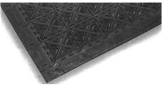 511066 MAT DOOR RUBBER JOINTED, 36X60CM