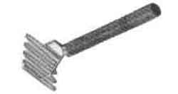 172811 POTATO MASHER HEAVY WIRE TYPE, W/WOODEN HANDLE 100MM/SQUARE