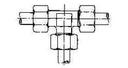 733381 TEE COMPRESSION STEEL, 30MM 250KG