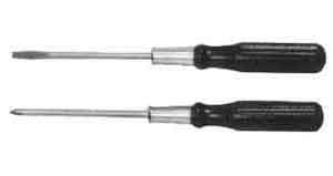 612236 SCREWDRIVER GENERAL PURPOSE, SLOTTED WOOD HANDLE 9X200MM