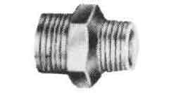 732369 NIPPLE HEXAGON REDUCING BRASS, 3/4X1/2 THREADED