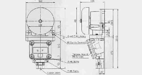 793452 ALARM BELL EXPLOSION-PROOF, BX-10C AC200V 22VA 80DB
