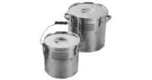 172923 SOUP CONTAINER STAINLESS STEEL, 10LTR