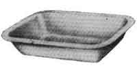 172131 PIE DISH OBLONG ALUM, 230X300X50MM