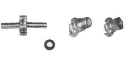 351031 COUPLING UNIVERSAL AIR HOSE, FEMALE THREAD END PT3/8