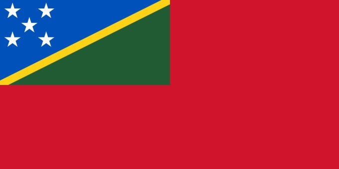371967 FLAG CIVIL ENSIGN, SOLOMON ISLANDS 4' X 6'