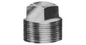 732238 PLUG SQUARE HEAD BRASS 1-1/2, THREADED