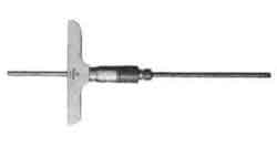 650477 MICROMETER DEPTH 0-250MM, IN 0.01MM WITH SLIDABLE ROD
