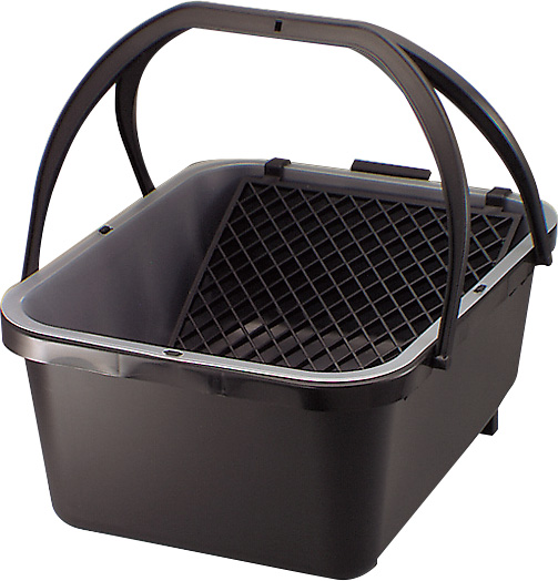 510474 PAINT BUCKET WITH STRAINER, PLASTIC FOR 230MM PAINT ROLLER