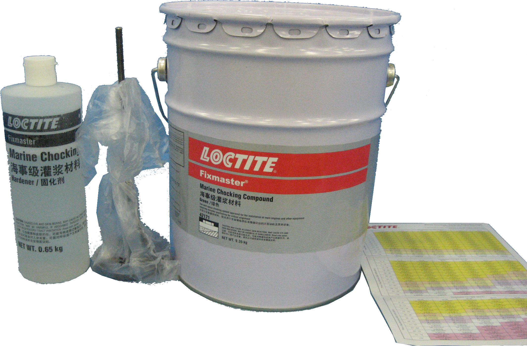 251707 FLOORING & GROUT LOCTITE, PC7202 GREEN 3.8LTR