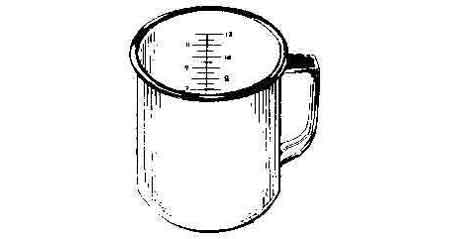 330242 LIFERAFT DRINKING CUP
