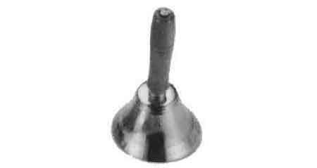 170948 HAND BELL BRASS DIAM 145MM