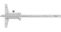 650537 VERNIER DEPTH GAUGE, STAINLESS STEEL 200MM