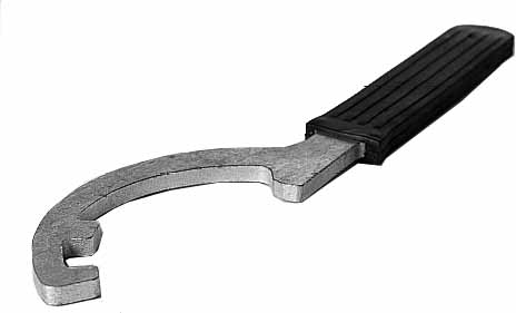 333428 SPANNER STL W/PVC HDL STORZ-BC, DIN14822 3
