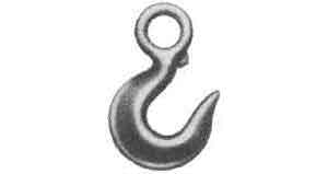 231227 HOIST HOOK WITH EYE SWL 10TON