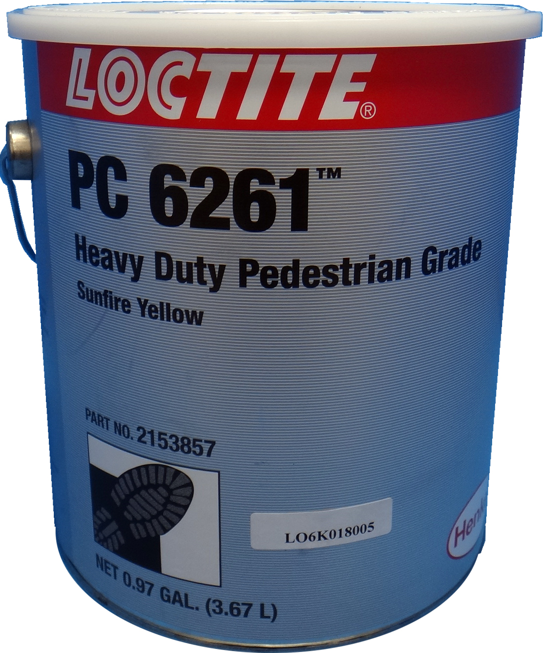 251703 COATING ANTISLIP LOCTITE 36211, PC6261HDP GREEN 0.95GAL