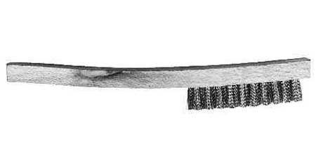 510671 BRUSH HAND CURVE HANDLE L250MM, NON-SPARK BERYLLIUM COPPER