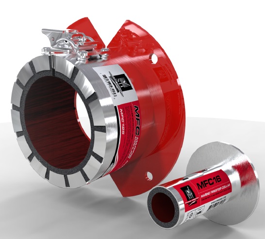 331450 COLLAR FIRESTOP TRADITIONAL, #MFC125 125MM