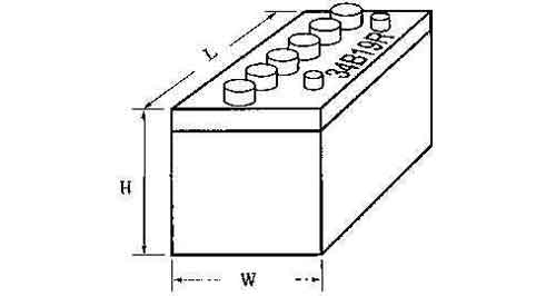 792518 BATTERY WET CELL 75D26R 12V, 52AMP/5HR L260XW173XH201MM