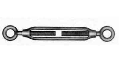 230509 TURNBUCKLE FRAME BLACK, EYE&EYE 32MMX400MM