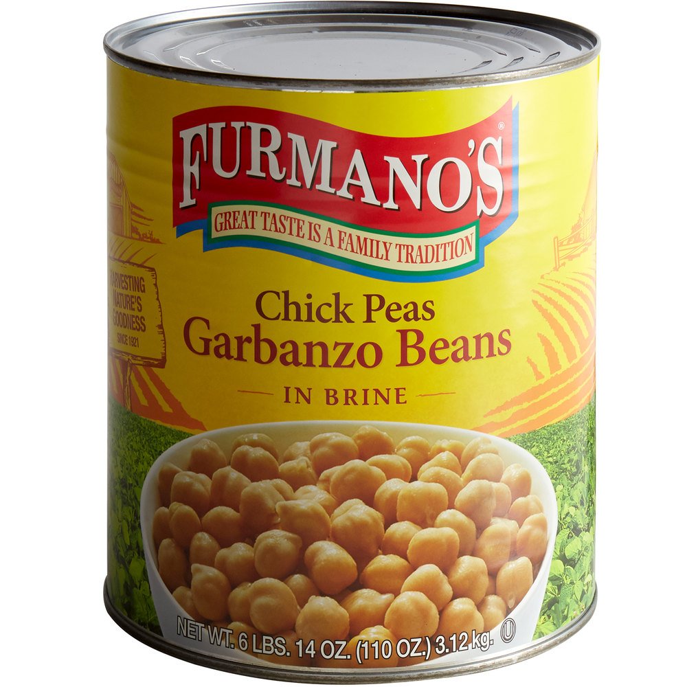 002465 PEAS CHICK (GARBANZOS) TINNED