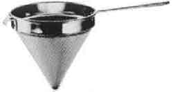172207 STRAINER CONICAL, STAINLESS STEEL 240MM DIAM