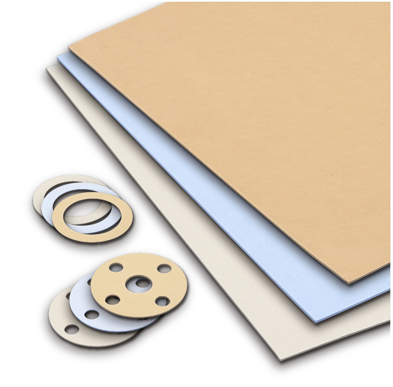 811384 GASKET SHEET PTFE LOW CREEP, PILLAR NO.4002 1.5X1500X1500MM