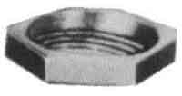 732254 LOCK NUT BRASS 2 THREADED