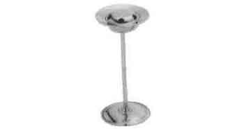 174325 ASH STAND STAINLESS STEEL, PEDESTAL TYPE 260X535MM