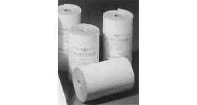 372696 TELEPRINTER RECORDING PAPER, 3-PLY 214MMX47MTR
