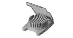 172857 EGG SLICER TWO-WAY, STAINLESS STEEL