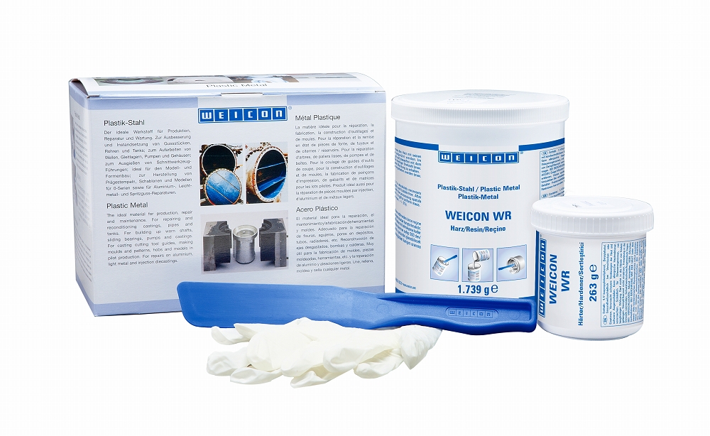 812948 STEEL FILLED LIQUID WEICON WR, WEAR RESISTANT 2.0KG