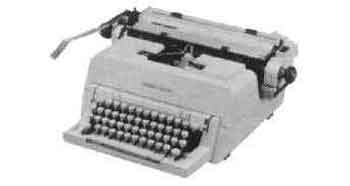 471915 TYPEWRITER OFFICE MANUAL, 460MM ELITE