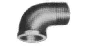 731731 ELBOW STREET STEEL 1/8 90DEG, THREADED FOR H.P. PIPE FITTING