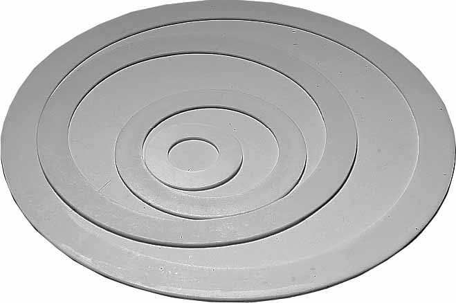 352132 GASKET F/CAM&GROOVE COUPLING, ENVELOPPE CLOSED PTFE 3/4