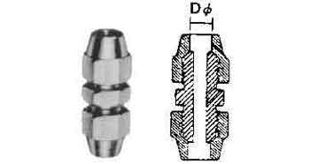 733704 UNION COUPLING FLARED BRASS, 12X12MM
