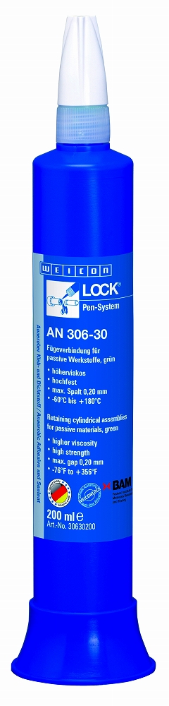 815221 ADHESIVE ANAEROBIC RETAINING, AN 306-30 200ML