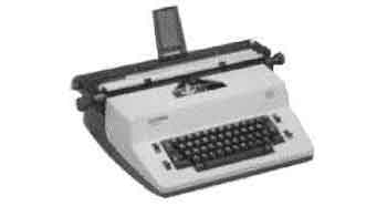 471948 TYPEWRITER OFFICE ELECTRIC, 420MM ELITE AC110V