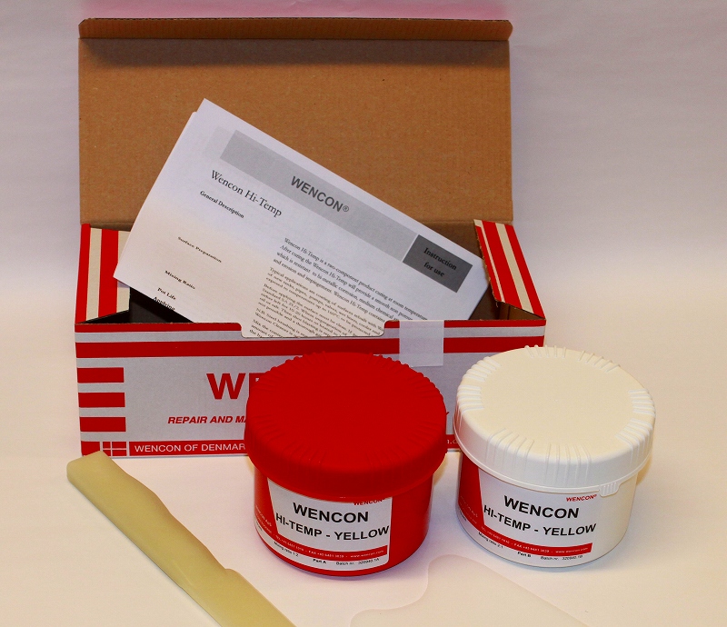 812346 WENCON HI-TEMP COATING GREEN, #1060 0.5KG